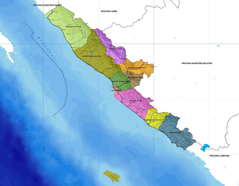 Kode singkatan provinsi Bengkulu - BE
