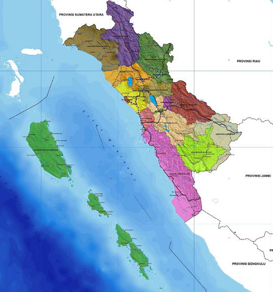 Kode singkatan provinsi Sumatera Barat = SB