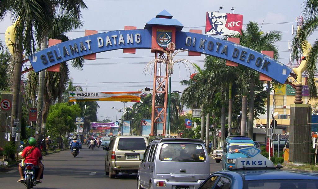 Kode singkatan kota Depok = DPK