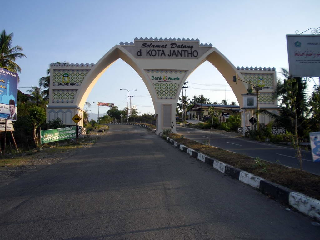 Singkatan kota Jantho