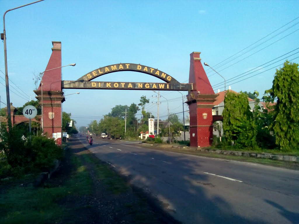 Kode singkatan kota Ngawi = NGW