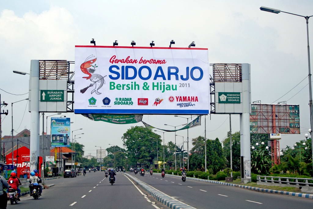 Kode singkatan kota Sidoarjo = SDA